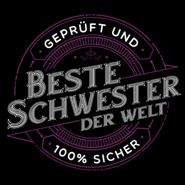 Motiv Schwester Schwesterherz Geschenk Geschenkidee