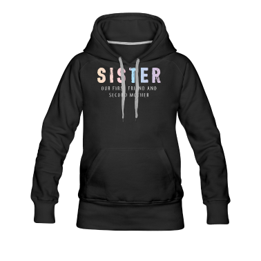 Geschenkidee Schwester Hoodie - Schwester Schwestern
