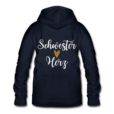 Geschenkidee Schwester Hoodie - Schwesterherz Geschenk Schwestern