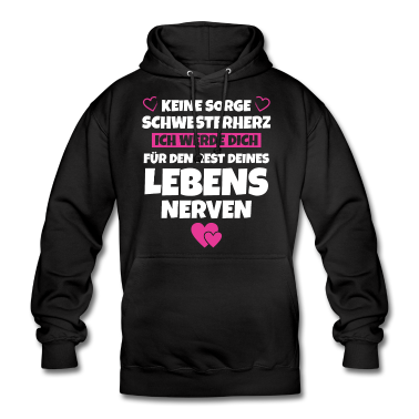 Geschenkidee Schwester Hoodie - Schwesterherz Geschenkidee Beste Schwester