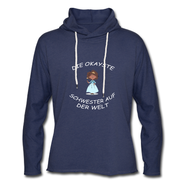 Geschenkidee Schwester Hoodie - Schwester Prinzessin Geschenk Geschenkidee Krone