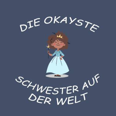 Motiv Schwester Prinzessin Geschenk Geschenkidee Krone