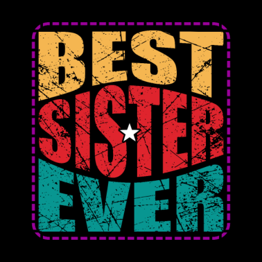 Motiv Schwester Geschenkidee für Ihr geliebtes weibliche