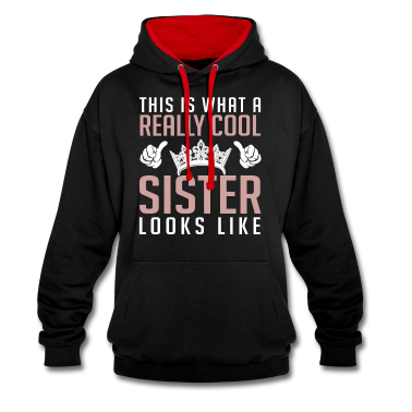 Geschenkidee Schwester Hoodie - Schwester Schwestern