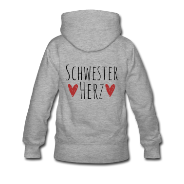 Geschenkidee Schwester Hoodie - Schwesterherz Geschenk Schwestern