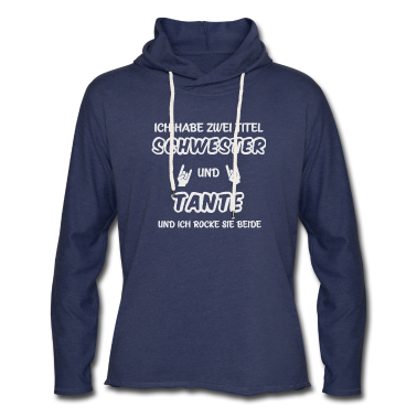 Geschenkidee Schwester Hoodie - Lustige witzige Schwester Tante Geschenkidee