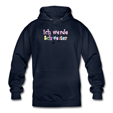 Geschenkidee Schwester Hoodie - Ich werde Schwester