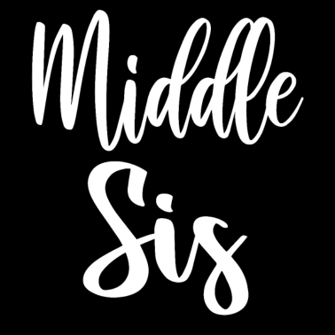 Motiv Mittlere Schwester Trio Süße Geschenkidee