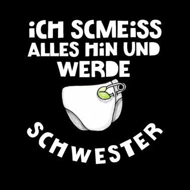 Motiv Schwester Geschenkidee Mutter Schwanger