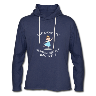 Geschenkidee Schwester Hoodie - Schwester Prinzessin Geschenk Geschenkidee Krone