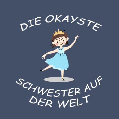 Motiv Schwester Prinzessin Geschenk Geschenkidee Krone