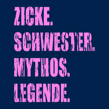 Motiv Kleine Schwester Nervensäge Lustige Geschenkidee