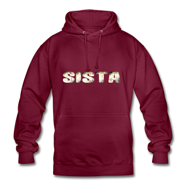 Geschenkidee Schwester Hoodie - Sista Schwester Geschenkidee Geschwister Spruch