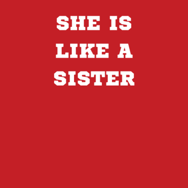 Motiv Sie ist wie eine Schwester