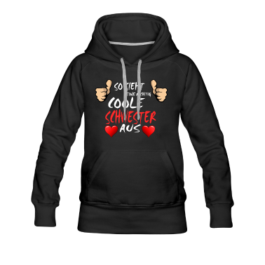 Geschenkidee Schwester Hoodie - Schwester