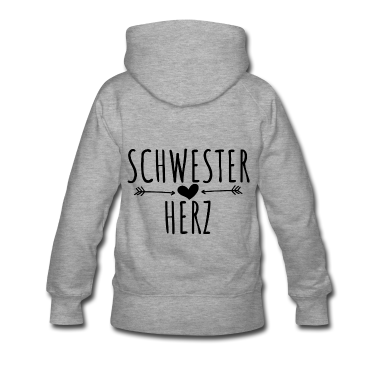 Geschenkidee Schwester Hoodie - Schwesterherz Geschenk Schwestern