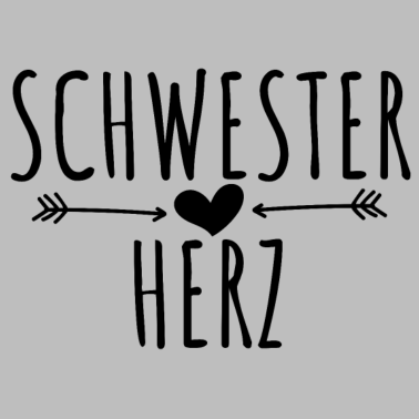 Motiv Schwesterherz Geschenk Schwestern