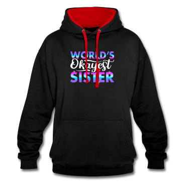 Geschenkidee Schwester Hoodie - Schwester