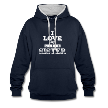 Geschenkidee Schwester Hoodie - Schwester