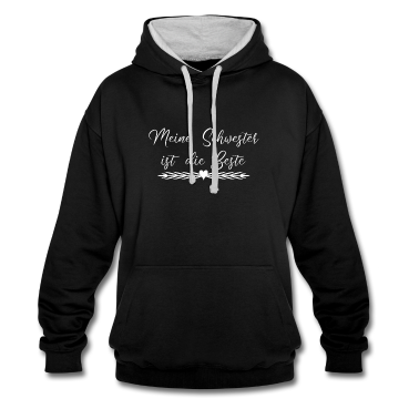 Geschenkidee Schwester Hoodie - Schwester