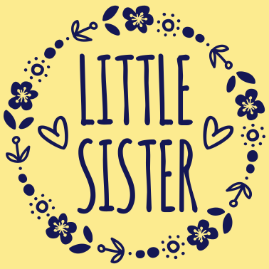 Motiv Große Kleine Schwester Geschenkidee Schwestern