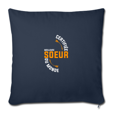 Geschenkidee Schwester Kissenbezug - Beste Schwester der Welt, Schwester Geschenkidee