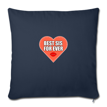 Geschenkidee Schwester Kissenbezug - Best Sis