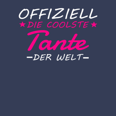 Motiv Offiziell die coolste Tante Geschenkidee Schwester