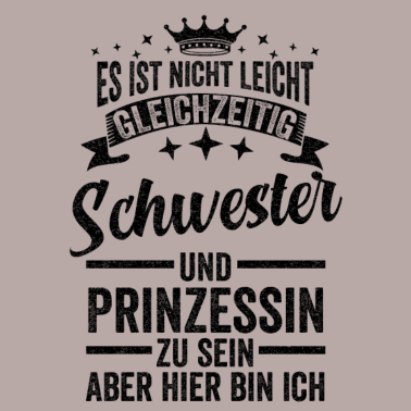 Motiv Schwester Geschwister Prinzessin Geschenkidee