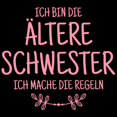 Motiv Schwester Geschwister Mädchen Familie Geschenkidee