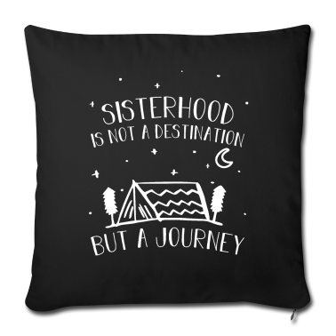 Geschenkidee Schwester Kissenbezug - Schwester Schwestern
