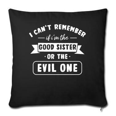 Geschenkidee Schwester Kissenbezug - Schwester Schwestern