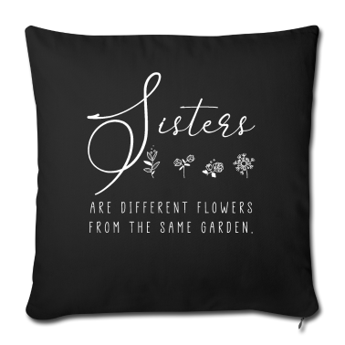 Geschenkidee Schwester Kissenbezug - Schwester Schwestern