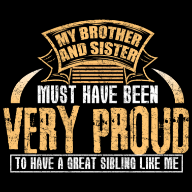 Motiv Geschwister Bruder Schwester Geschenkidee