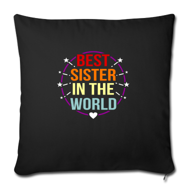 Geschenkidee Schwester Kissenbezug - Schwester Geschenkidee für Ihr geliebtes weibliche