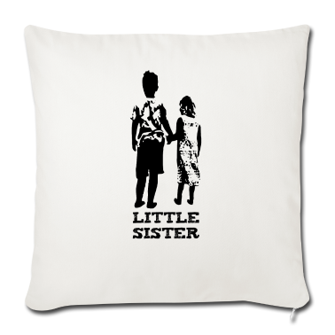Geschenkidee Schwester Kissenbezug - little sister (kleine schwester)