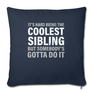 Geschenkidee Schwester Kissenbezug - Bruder Schwester Geschenk Geschenkidee Sprüche