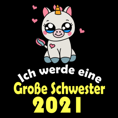 Motiv Große Schwester 2021 Einhorn