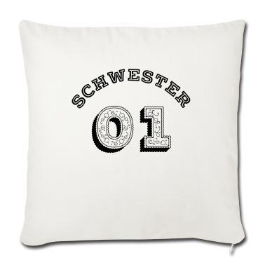 Geschenkidee Schwester Kissenbezug - Schwester 01 Geschenkidee Geburtstag