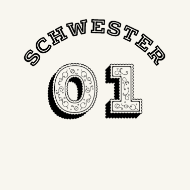 Motiv Schwester 01 Geschenkidee Geburtstag