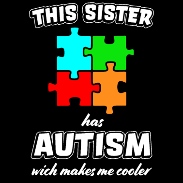 Motiv Autismus Autistin Mädchen Schwester Geschenkidee