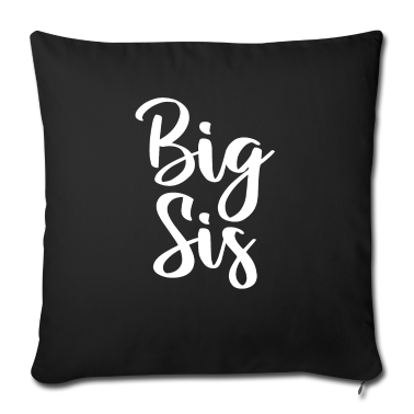 Geschenkidee Schwester Kissenbezug - Große Schwester Trio Süße Geschenkidee