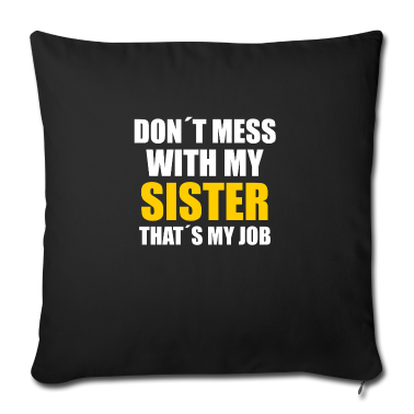 Geschenkidee Schwester Kissenbezug - Schwester