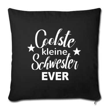 Geschenkidee Schwester Kissenbezug - große + kleine Schwester coole beste Geschwister