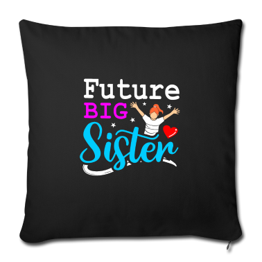 Geschenkidee Schwester Kissenbezug - Schwester