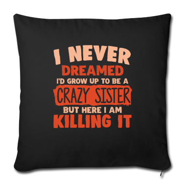 Geschenkidee Schwester Kissenbezug - Schwester