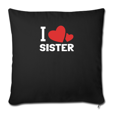 Geschenkidee Schwester Kissenbezug - Schwester