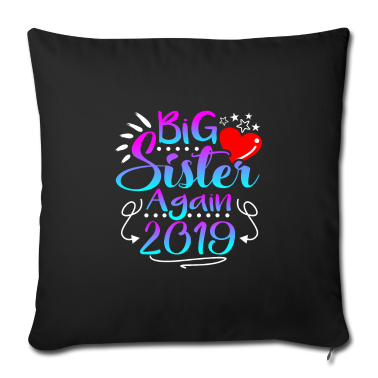 Geschenkidee Schwester Kissenbezug - Schwester