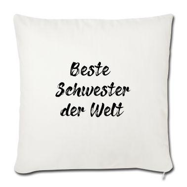 Geschenkidee Schwester Kissenbezug - Schwester