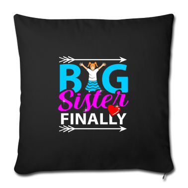 Geschenkidee Schwester Kissenbezug - Schwester